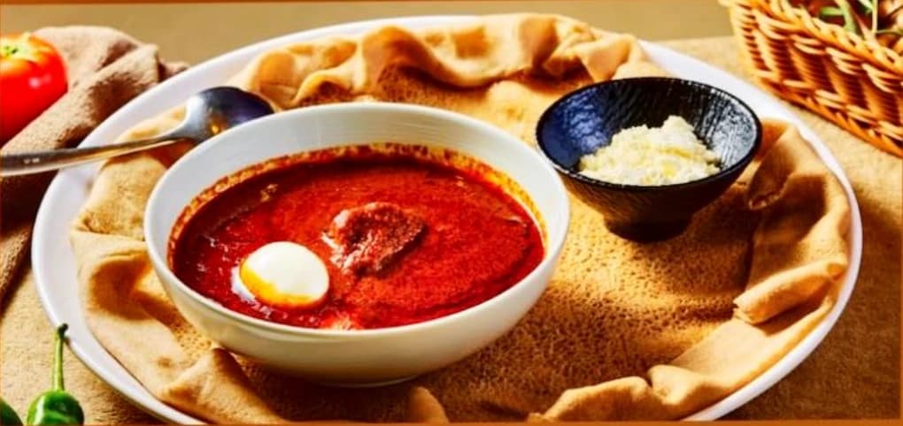 Ethiopian favourites dishes at Desta